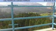Archiviertes Webcam Bild: Cortina d'Ampezzo: Skisprungschanze am 30.06.2026 um 18:10 Uhr
