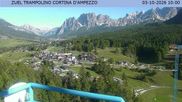 Archiviertes Webcam Bild: Cortina d'Ampezzo: Skisprungschanze am 03.10.2026 um 10:59 Uhr