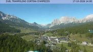 Archiviertes Webcam Bild: Cortina d'Ampezzo: Skisprungschanze am 17.10.2026 um 14:55 Uhr