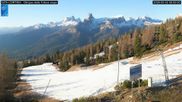 Archiviertes Webcam Bild: Cortina d'Ampezzo: Weltcup-Piste Olympia delle Tofana am 02.05.2026 um 07:01 Uhr