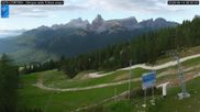 Archiviertes Webcam Bild: Cortina d'Ampezzo: Weltcup-Piste Olympia delle Tofana am 16.06.2026 um 07:56 Uhr