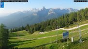 Archiviertes Webcam Bild: Cortina d'Ampezzo: Weltcup-Piste Olympia delle Tofana am 25.06.2026 um 07:25 Uhr