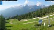 Archiviertes Webcam Bild: Cortina d'Ampezzo: Weltcup-Piste Olympia delle Tofana am 25.06.2026 um 08:25 Uhr