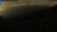 Archived webcam image showing Cortina d'Ampezzo: World Cup slope from Rifugio Duca d'Aosta on 26 Jun 2026 at 02:31