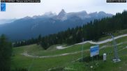 Archiviertes Webcam Bild: Cortina d'Ampezzo: Weltcup-Piste Olympia delle Tofana am 14.07.2026 um 06:05 Uhr