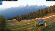 Archiviertes Webcam Bild: Cortina d'Ampezzo: Weltcup-Piste Olympia delle Tofana am 14.08.2026 um 06:44 Uhr