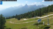 Archiviertes Webcam Bild: Cortina d'Ampezzo: Weltcup-Piste Olympia delle Tofana am 14.08.2026 um 10:44 Uhr