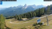 Archiviertes Webcam Bild: Cortina d'Ampezzo: Weltcup-Piste Olympia delle Tofana am 28.09.2026 um 16:52 Uhr