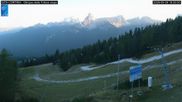 Archiviertes Webcam Bild: Cortina d'Ampezzo: Weltcup-Piste Olympia delle Tofana am 28.09.2026 um 18:52 Uhr