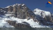 Archiviertes Webcam Bild: Cortina d'Ampezzo: Bergstation Gondelbahn Col Drusciè / Ra Valles am 26 Feb 2026 um 13:10 Uhr