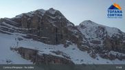 Archiviertes Webcam Bild: Cortina d'Ampezzo: Bergstation Gondelbahn Col Drusciè / Ra Valles am 27.02.2026 um 05:36 Uhr