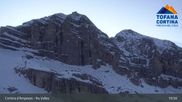 Archived webcam image showing Cortina: Top Station Col Drusciè / Ra Valles on 7 Apr 2026 at 05:29