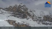 Archived webcam image showing Cortina: Top Station Col Drusciè / Ra Valles on 16 May 2026 at 09:47