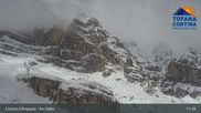 Archived webcam image showing Cortina: Top Station Col Drusciè / Ra Valles on 16 May 2026 at 11:47