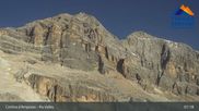 Archived webcam image showing Cortina: Top Station Col Drusciè / Ra Valles on 19 Jun 2026 at 07:55