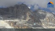 Archived webcam image showing Cortina: Top Station Col Drusciè / Ra Valles on 19 Jun 2026 at 11:55
