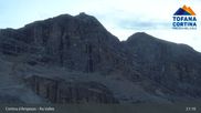 Archiviertes Webcam Bild: Cortina d'Ampezzo: Bergstation Gondelbahn Col Drusciè / Ra Valles am 30.06.2026 um 05:18 Uhr