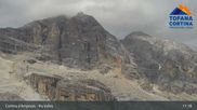 Archiviertes Webcam Bild: Cortina d'Ampezzo: Bergstation Gondelbahn Col Drusciè / Ra Valles am 30.06.2026 um 11:18 Uhr