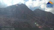 Archiviertes Webcam Bild: Cortina d'Ampezzo: Bergstation Gondelbahn Col Drusciè / Ra Valles am 30.06.2026 um 17:18 Uhr