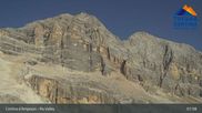 Archived webcam image showing Cortina: Top Station Col Drusciè / Ra Valles on 3 Aug 2026 at 08:09
