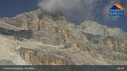 Archived webcam image showing Cortina: Top Station Col Drusciè / Ra Valles on 3 Aug 2026 at 09:09