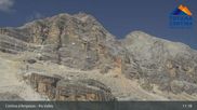 Archived webcam image showing Cortina: Top Station Col Drusciè / Ra Valles on 3 Aug 2026 at 11:09