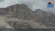 Archived webcam image showing Cortina: Top Station Col Drusciè / Ra Valles on 3 Aug 2026 at 15:09
