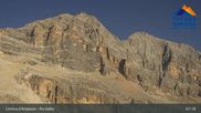 Archived webcam image showing Cortina: Top Station Col Drusciè / Ra Valles on 13 Aug 2026 at 07:30