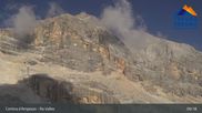 Archived webcam image showing Cortina: Top Station Col Drusciè / Ra Valles on 13 Aug 2026 at 09:30