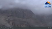 Archiviertes Webcam Bild: Cortina d'Ampezzo: Bergstation Gondelbahn Col Drusciè / Ra Valles am 18.08.2026 um 03:15 Uhr