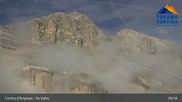 Archived webcam image showing Cortina: Top Station Col Drusciè / Ra Valles on 18 Sep 2026 at 09:17