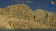 Archived webcam image showing Cortina: Top Station Col Drusciè / Ra Valles on 28 Sep 2026 at 08:16
