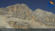 Archived webcam image showing Cortina: Top Station Col Drusciè / Ra Valles on 28 Sep 2026 at 09:16
