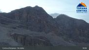 Archived webcam image showing Cortina: Top Station Col Drusciè / Ra Valles on 2 Oct 2026 at 03:17