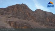 Archived webcam image showing Cortina: Top Station Col Drusciè / Ra Valles on 2 Oct 2026 at 07:17