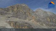 Archived webcam image showing Cortina: Top Station Col Drusciè / Ra Valles on 2 Oct 2026 at 09:17
