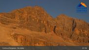 Archiviertes Webcam Bild: Cortina d'Ampezzo: Bergstation Gondelbahn Col Drusciè / Ra Valles am 03.10.2026 um 07:36 Uhr