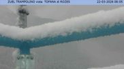 Archived webcam image showing Tofana di Rozes on 22 Mar 2026 at 08:37