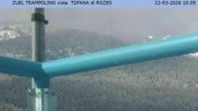 Archived webcam image showing Tofana di Rozes on 22 Mar 2026 at 10:37