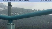 Archived webcam image showing Tofana di Rozes on 22 Mar 2026 at 12:37