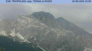Archiviertes Webcam Bild: Tofana di Rozes am 18.08.2026 um 10:15 Uhr