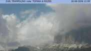 Archived webcam image showing Tofana di Rozes on 30 Aug 2026 at 12:56