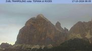 Archiviertes Webcam Bild: Tofana di Rozes am 17.10.2026 um 08:53 Uhr