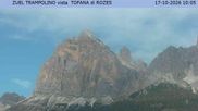 Archiviertes Webcam Bild: Tofana di Rozes am 17.10.2026 um 10:53 Uhr