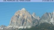 Archiviertes Webcam Bild: Tofana di Rozes am 17.10.2026 um 12:53 Uhr