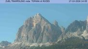Archiviertes Webcam Bild: Tofana di Rozes am 17.10.2026 um 14:53 Uhr