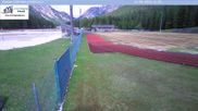 Archived webcam image showing Cortina: Nordic Center Fiames on 12 May 2026 at 12:12