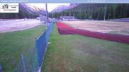 Archived webcam image showing Cortina: Nordic Center Fiames on 17 May 2026 at 06:17
