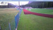 Archived webcam image showing Cortina: Nordic Center Fiames on 13 Aug 2026 at 08:18