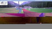 Archived webcam image showing Cortina: Nordic Center Fiames on 18 Aug 2026 at 07:55